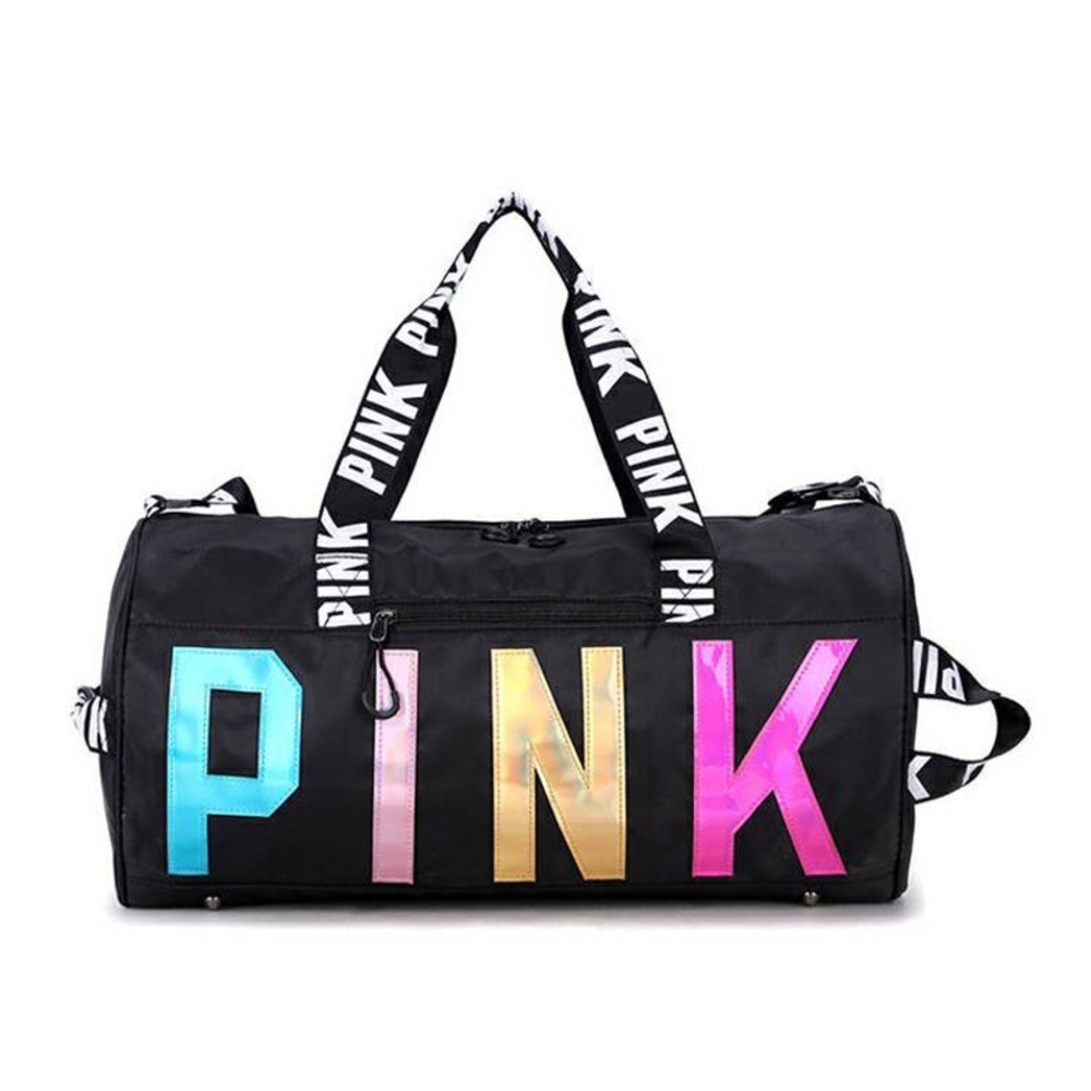 Victoria pink dufflr bag